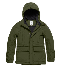 Vintage Industries Milo Herren-Parkajacke, Drab