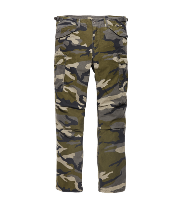 Vintage Industries M65 Hose schwer satiniert, streetcamo