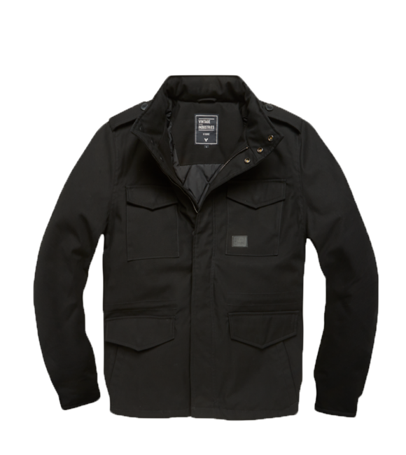 Vintage Industries Brent Parka, schwarz