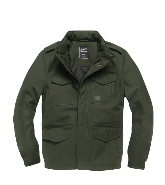 Vintage Industries Brent Parka, oliv