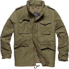 Vintage Industries Parka Verschließer, oliv