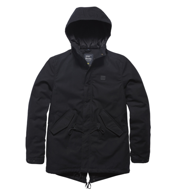 Vintage Industries Wallbrook parka, schwarz