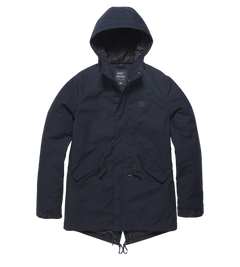 Vintage Industries Wallbrook parka, mornarsko modra