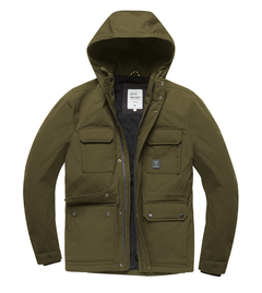 Vintage Industries Parka Winston, Taupe