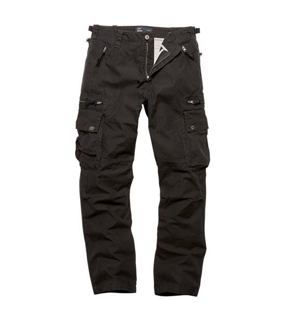 Vintage Industries Rico hose, schwarz