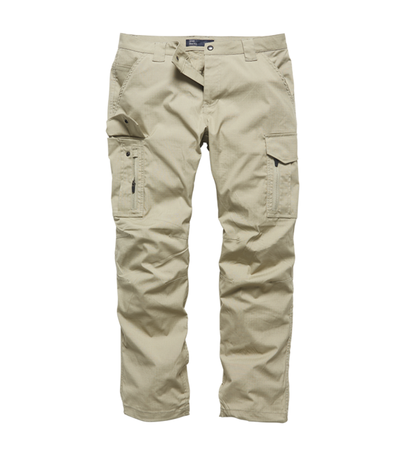 Vintage Industries Blyth Technische Hose, beige
