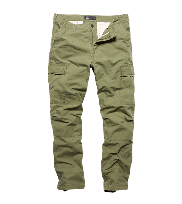 Vintage Industries Tyrone BDU-Hose, olivgrün