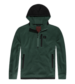Vintage Industries Vinson fleece φούτερ hollow fibre, πράσινο