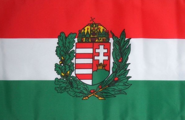 M-Tramp Flagge ungarisches Wappen, 150cm x 90cm