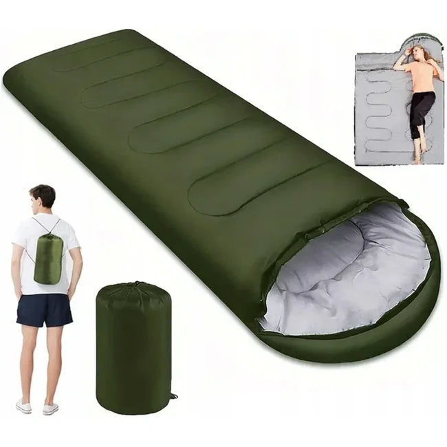Liber Montis Schlafsack, grün