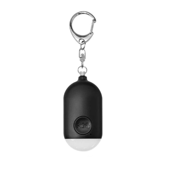 W&G SHIELD SOS wasserdichter personenalarm mit led-licht und auslösetaste, schwarz
