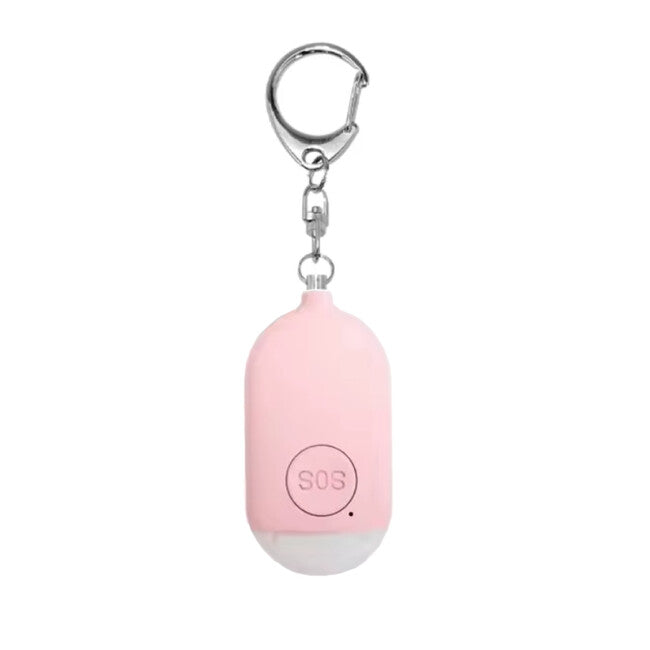 W&G SHIELD SOS wasserdichter personenalarm mit led-licht und auslösetaste, pink