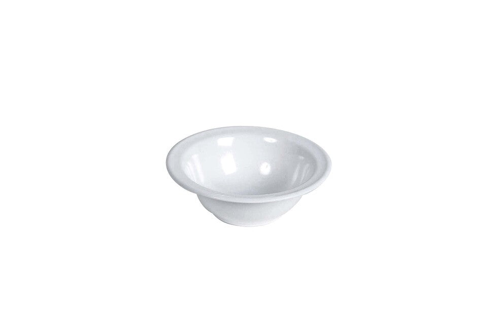 Waca Melamin Schale klein 16,5 cm Durchmesser weiß