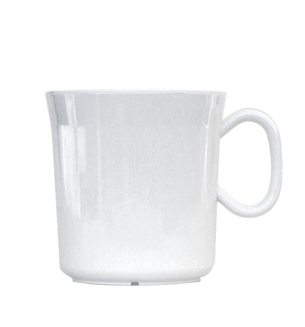 Waca Melaminbecher 400 ml weiß