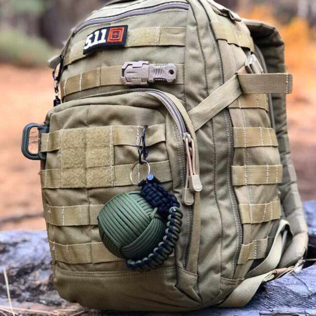 WARAGOD Menel Σετ Επιβίωσης Paracord, camo coyot