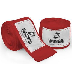 WARAGOD Boxbandagen 3,5m, rot
