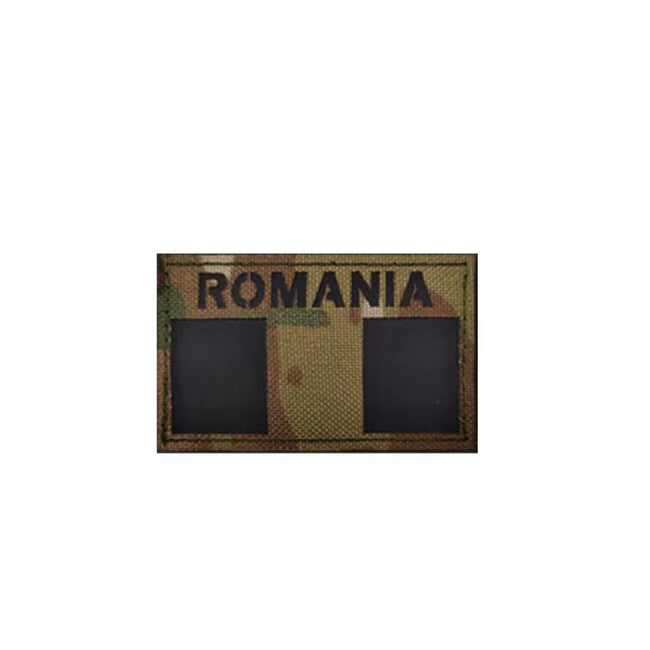WARAGOD CP Tarnaufnäher mit Landesflagge, Rumänien