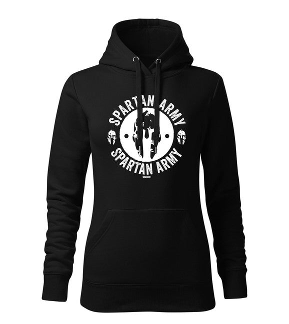 DRAGOWA damensweatshirt mit Kapuze Archelaos, schwarz 320g/m2
