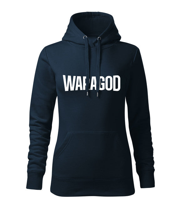 WARAGOD FASTMERCH damensweatshirt mit Kapuze dunkelblau 320g/m2