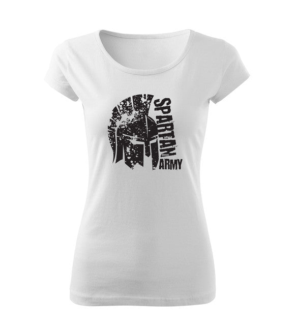 DRAGOWA damen Kurzshirt León, weiß 150g/m2