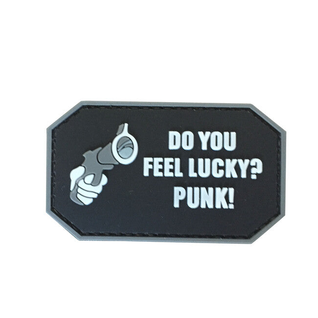 WARAGOD Do you feel Lucky PVC Applikation