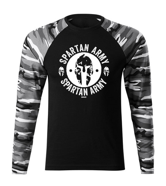 DRAGOWA Fit-T Langärmliges T-shirt Archelaos, metro 160g/m2