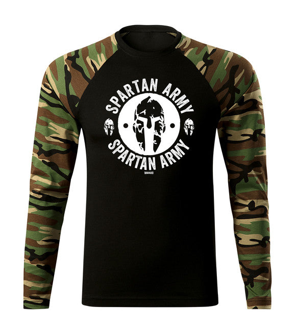 DRAGOWA Fit-T Langärmliges T-shirt Archelaos, woodland 160g/m2
