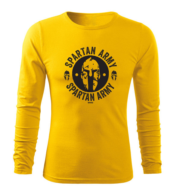 DRAGOWA Fit-T Langärmliges T-shirt Archelaos, gelb 160g/m2