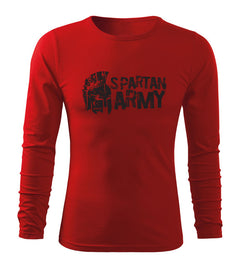 DRAGOWA Fit-T Langarmshirt Aristón 160 g/m², rot
