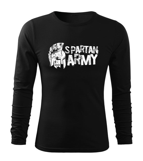 DRAGOWA Fit-T Langärmliges T-shirt Aristón, schwarz 160g/m2