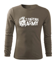 DRAGOWA Fit-T Langarmshirt Aristón 160 g/m², oliv