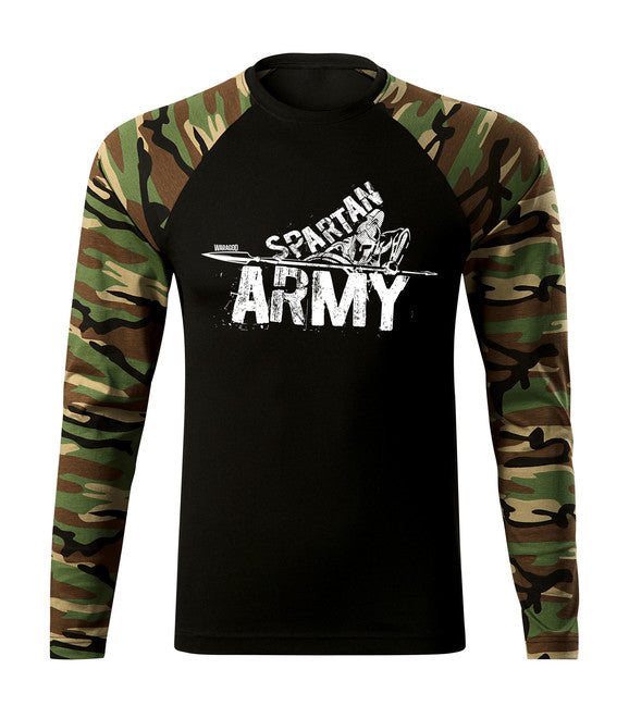 DRAGOWA Fit-T langärmliges T-shirt Nabis, woodland 160g/m2