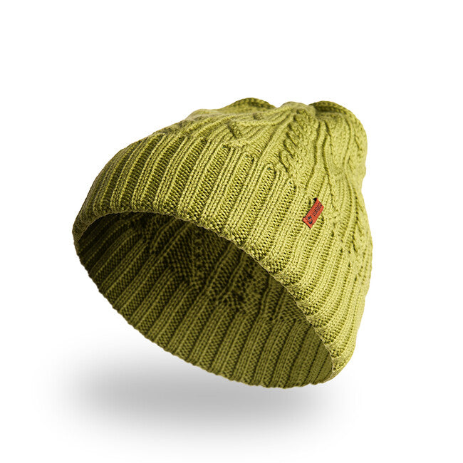 WARAGOD Frostborg Merino-Mütze, oliv