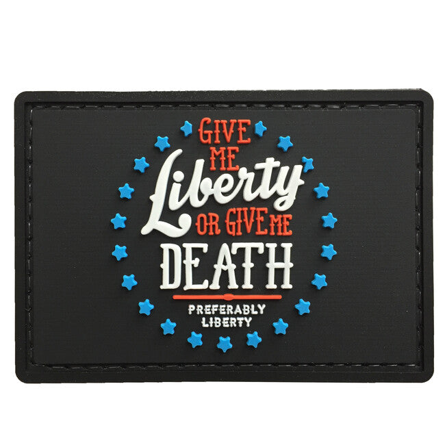 WARAGOD Give me Liberty PVC Applikation