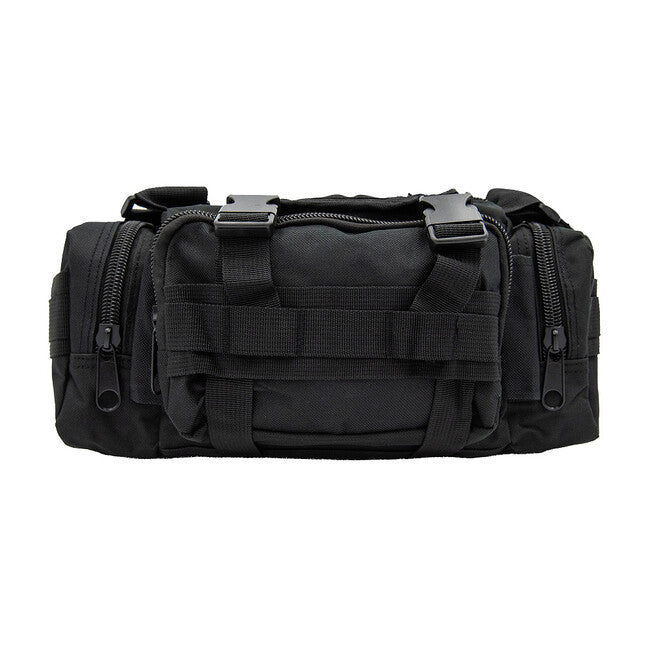 WARAGOD HÖFT TAKTISCHE NIERENtasche, schwarz