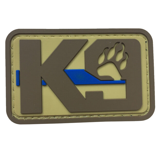 WARAGOD K9 Paw PVC Applikation, coyote
