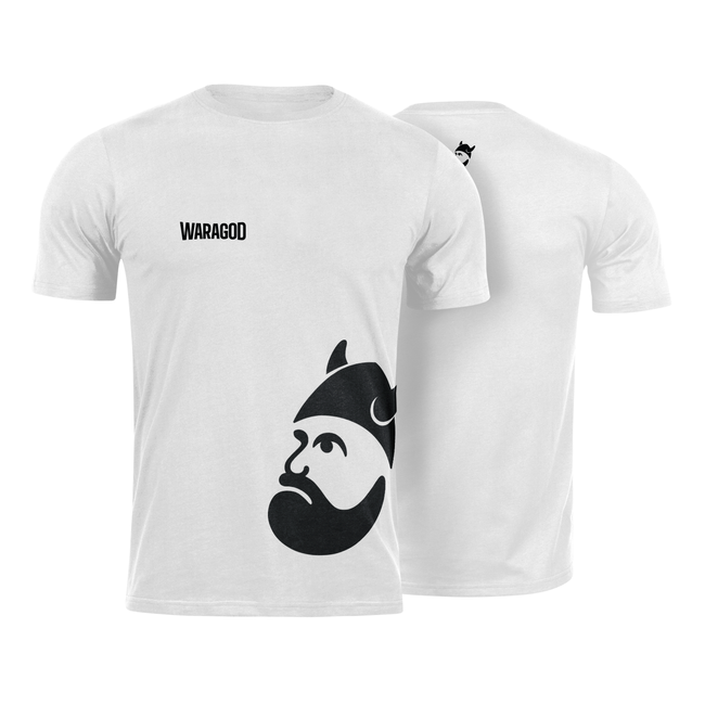 WARAGOD BigMERCH Kurz-T-shirt, weiss 160g/m2