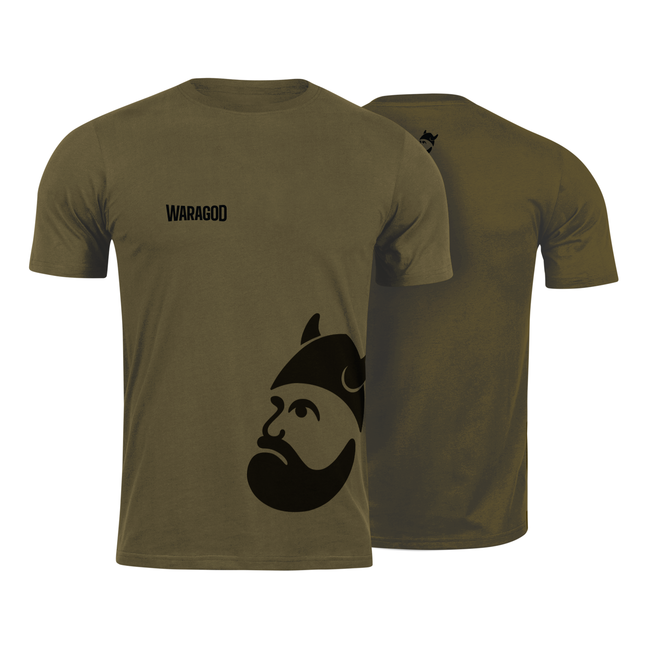 WARAGOD BigMERCH Kurz-T-shirt olive 160g/m2