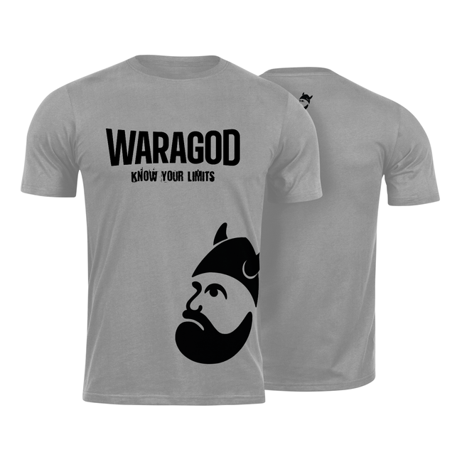 WARAGOD StrongMERCH Kurz-T-shirt, grau 160g/m2