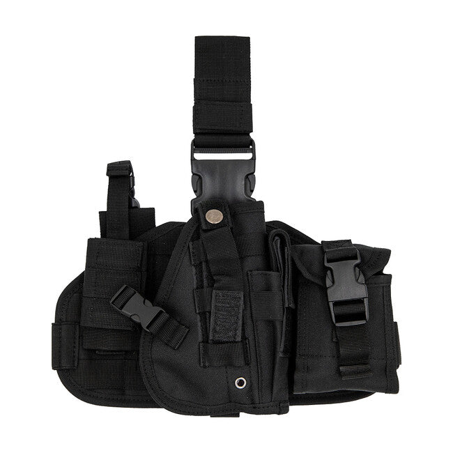 WARAGOD Krigsman Oberschenkelholster, schwarz