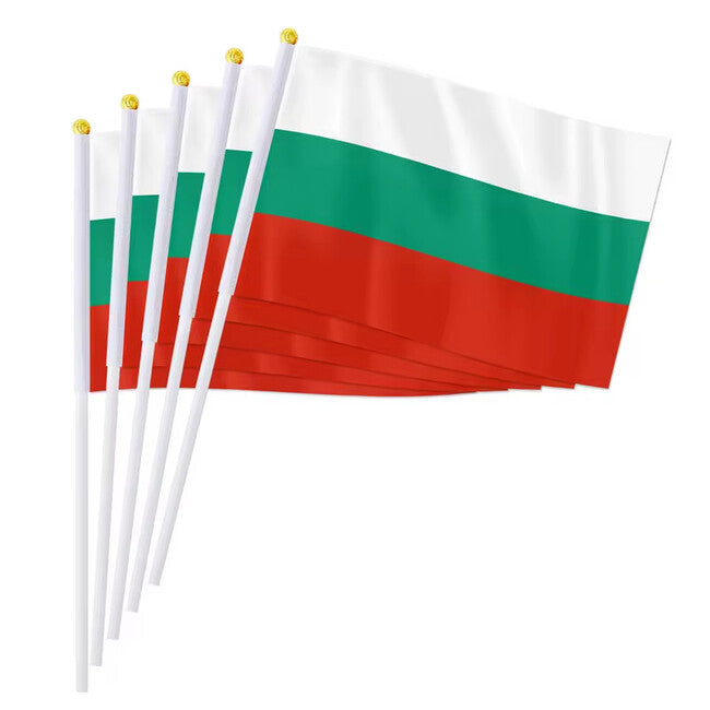 WARAGOD Wehende Flagge 30 x 40 cm, Bulgarien