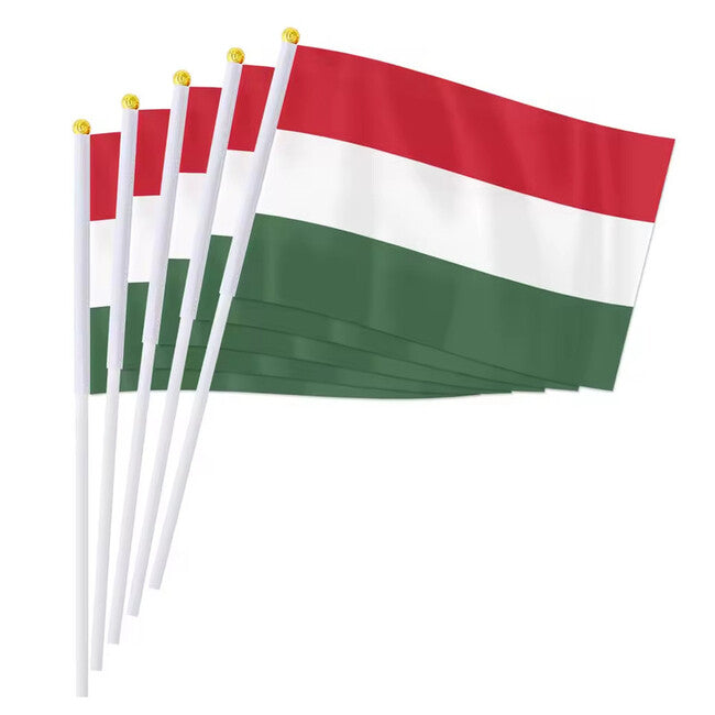 WARAGOD Schwenkflagge 30 x 40 cm, Ungarn