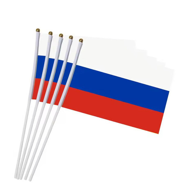 WARAGOD Wehende Flagge 30 x 40 cm, Russland