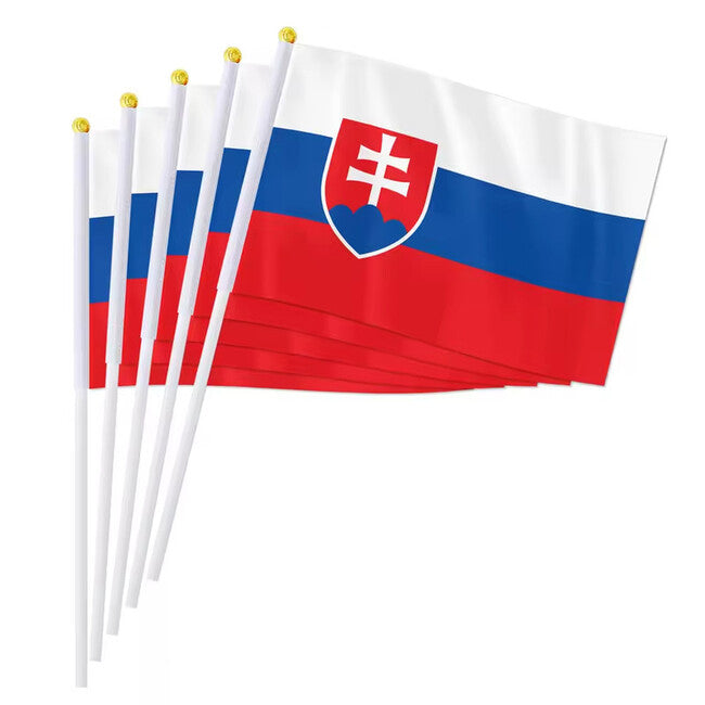 WARAGOD Wehende Flagge 30 x 40 cm, Slowakei