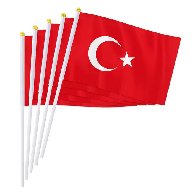 WARAGOD Wehende Flagge 30 x 40 cm, Türkei