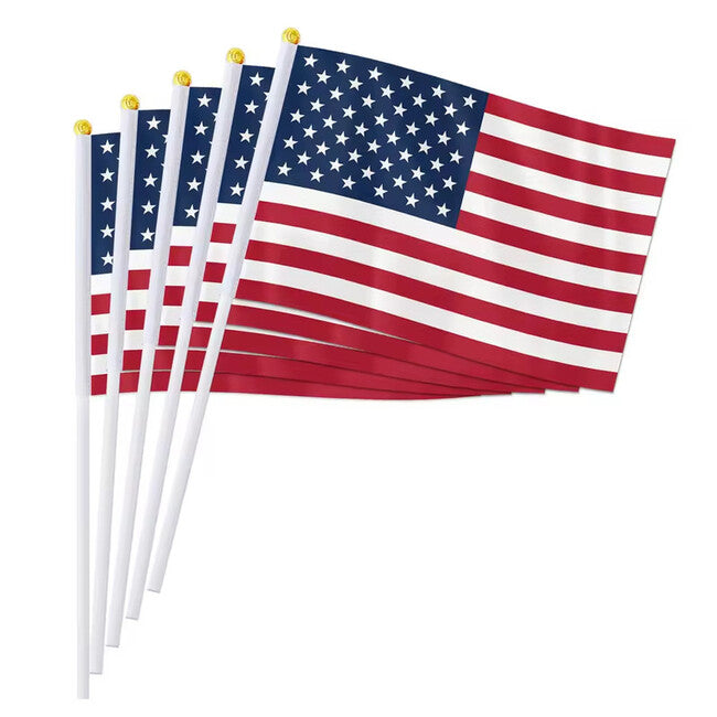 WARAGOD Wehende Flagge 30 x 40 cm, USA