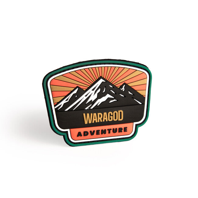 WARAGOD Adventure 3D Klettabzeichen 7x5cm