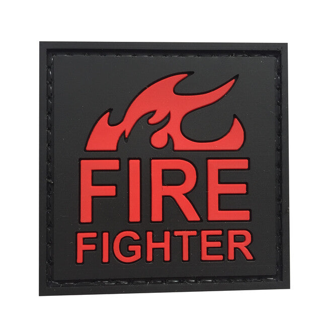 WARAGOD Fire Fighter Klettabzeichen 3D 5x5cm