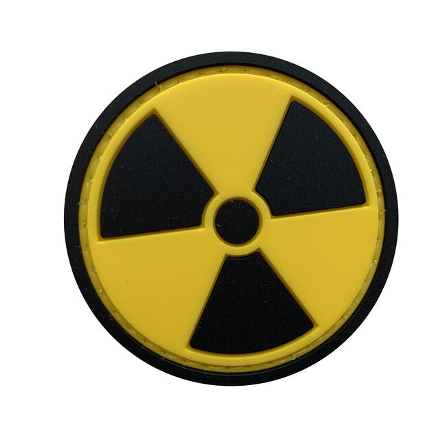 WARAGOD Radioactive 3D Klettabzeichen 5cm