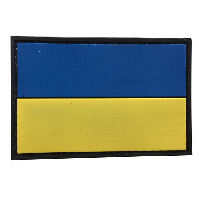 WARAGOD Klettabzeichen 3D Ukraine 7.5x5cm